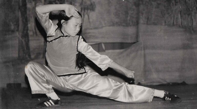 Anne Pang competing in the Four Seasons Championship held by Zen Do Kai 1977